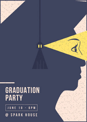 Free Graduation Invitation Maker With Online Templates Adobe Spark