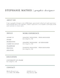 Gratis Cv Maker Maak Unieke Cv S Adobe Spark