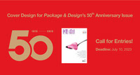 Call for Entries_Cover Design for Package n Design 50th Anniversary Issue