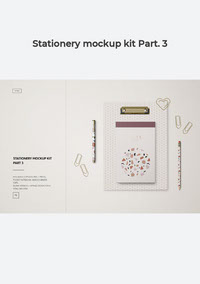 Stationery Mockup Kit Part 3