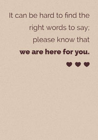 Messages Of Condolence For Your Sympathy Card Adobe Spark