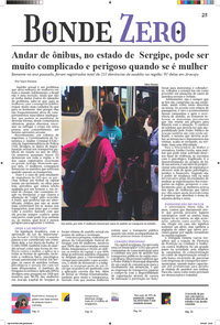 Jornal Contexto - Capa Bonde Zero