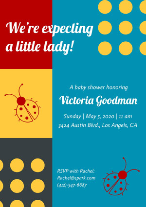 Free Baby Shower Invitation Templates Design Your Own Online Adobe Spark