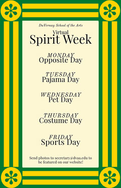 Free Virtual Spirit Week Flyer Templates Create Your Spirit Week Posters Online Adobe Spark