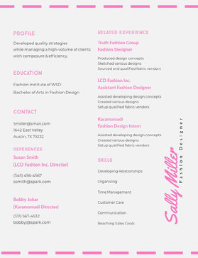 Free Modern Resume Templates Adobe Spark