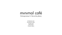 Final proposal - Minimal CAFE