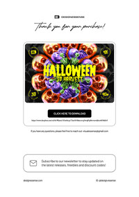DOWNLOAD - Halloween 3D Harvest by Designessense