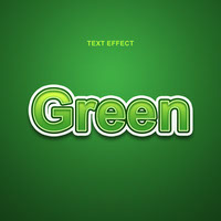 Green Text Effect Free Download PSD :: Behance