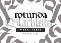 Rotunda Blackletter Worksheets