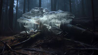 alien fungi forest