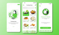 Food App Screens