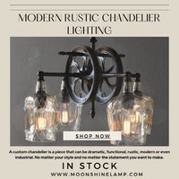 Modern rustic Chandelier Lighting