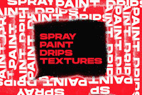 Spray Paint Drips Textures