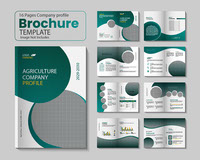 Agricultural Farming company profile brochure template