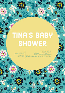 Inviti Per Baby Shower Adobe Spark