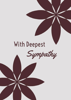 Tarjetas De Condolencias Con Mensaje De Sentido Pesame Adobe Spark