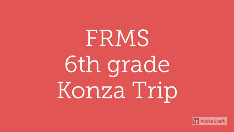6th Grade Konza Field Trip