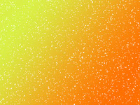 Yellow to orange gradient with particles