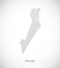 Mapa de Aracaju