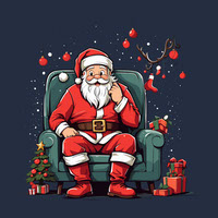 santa_on_couch_tshirt_design_1002