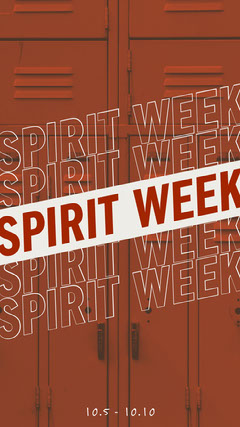 Customizable Spirit Week Templates Adobe Spark