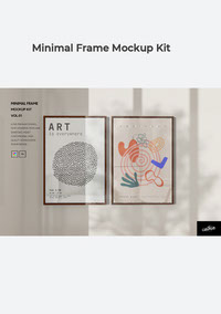 Minimal Frame Mockup Kit