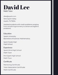 Customizable Tutor Flyer Templates Adobe Spark