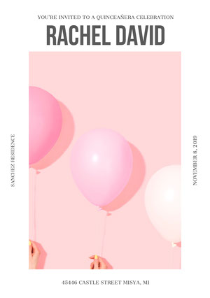 Free Quinceanera Invitation Maker With Online Templates Adobe Spark