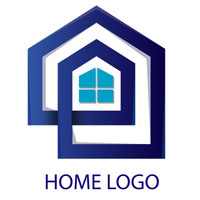 Home Icon Logo Design