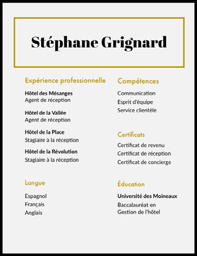 Modeles Cv En Ligne Gratuit Adobe Spark