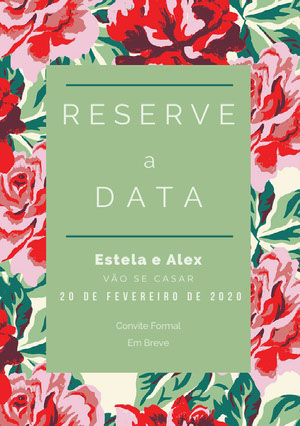 Save The Date Modelos Para Editar Online Gratis Adobe Spark