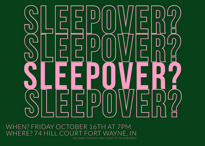 Free Sleepover Invitation Templates | Adobe Express