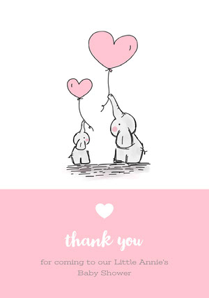 thank you template for baby shower