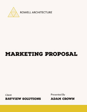 Free Proposal Templates Adobe Spark