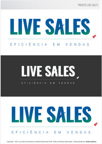 Identidade Visual Live Sales