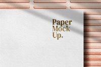 FREE - Paper Logo Mockup