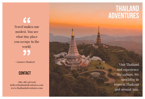 Free Travel Brochure Templates Create Your Brochure Online Adobe Spark