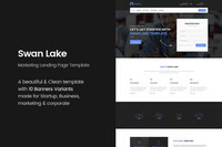 Free Swan Lake - Marketing Landing Page