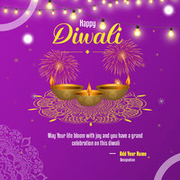 Diwali greet post