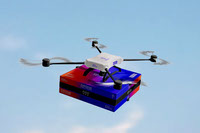 Delivery Drone Mockup