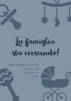 Crea Gratuitamente Inviti A Un Baby Shower Adobe Spark