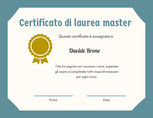 Modelli Gratuiti Di Certificati Adobe Spark