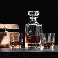 Personalized carafe and glasses