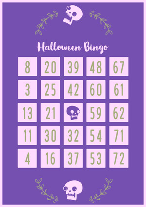 Bingo cards printables