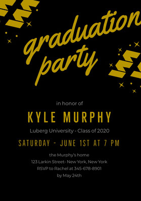 Free Graduation Invitation Templates Adobe Spark