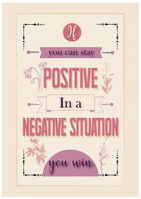 positivity poster