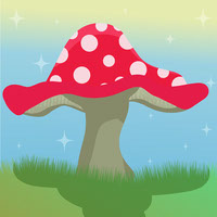 Mushroom of a magic land