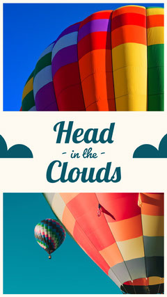 Free Customizable Templates With Balloons Adobe Spark