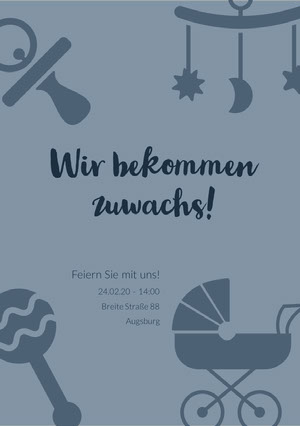 Eine Baby Shower Einladung Online Erstellen Adobe Spark