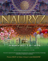 Poster Nauryz Spring Festival 2023